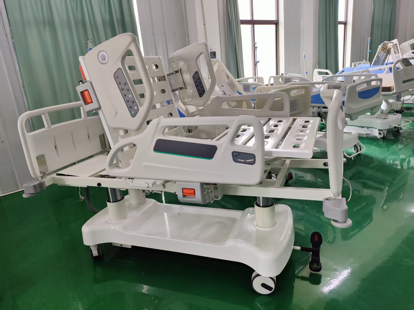 Severe illness bed elevation diagram Severe illness bed elevation diagram
