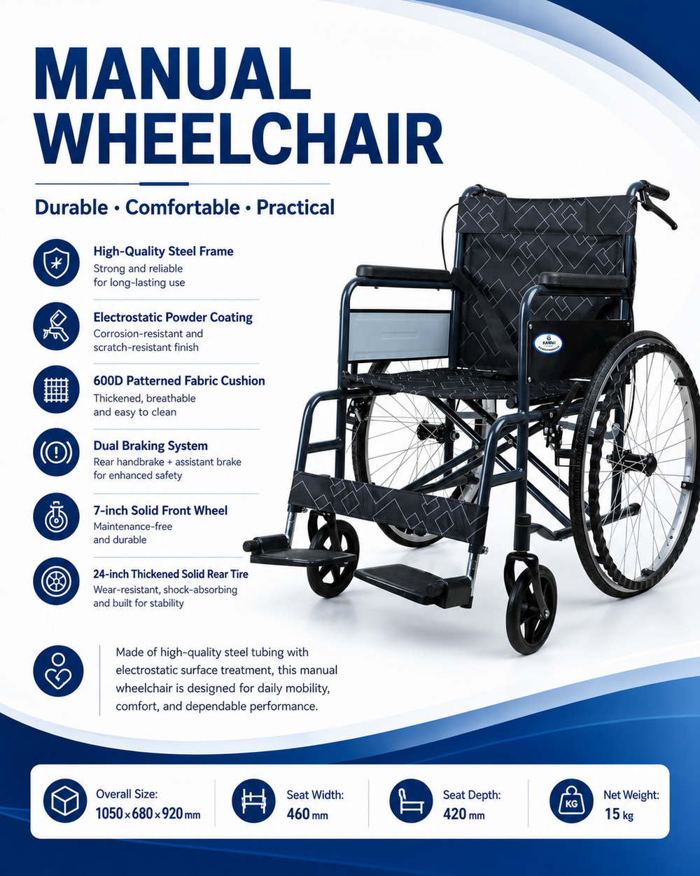 Manual Wheelchair (1) Manual Wheelchair (1)