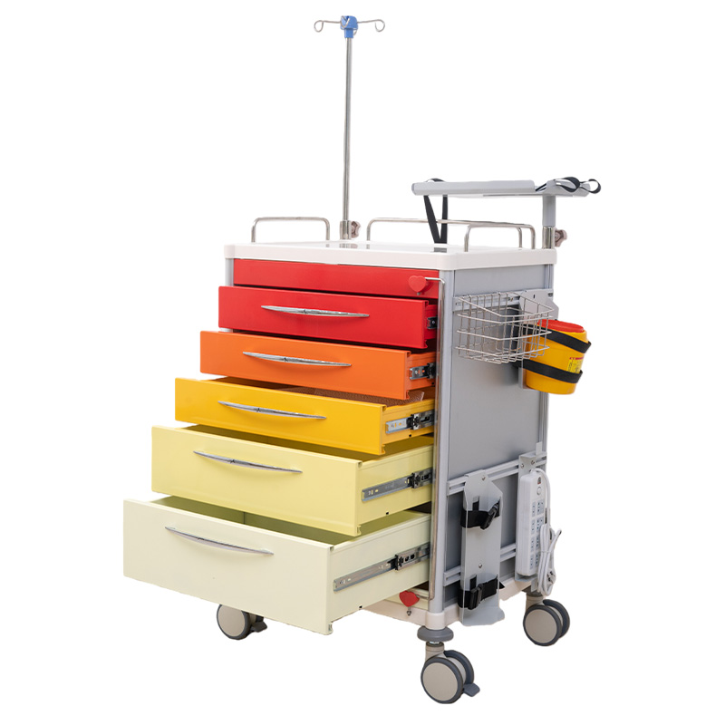 Five Drawer Colorful Rescue Trolley