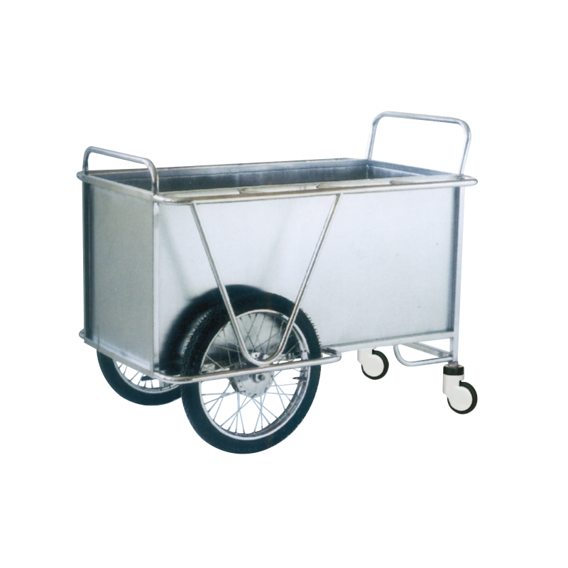 Stainless Steel Trash Trolley