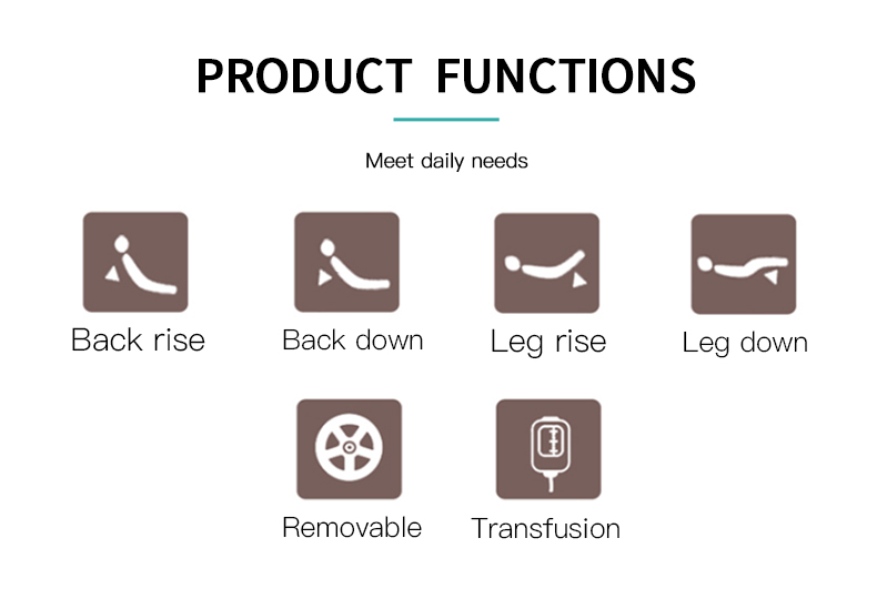 Integrated Stamping Two-Function Manual Hospital Bed Abs Cranks (5).jpg
