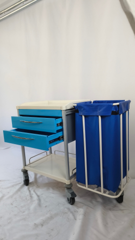 Stainless Steel Morning Care Trolley