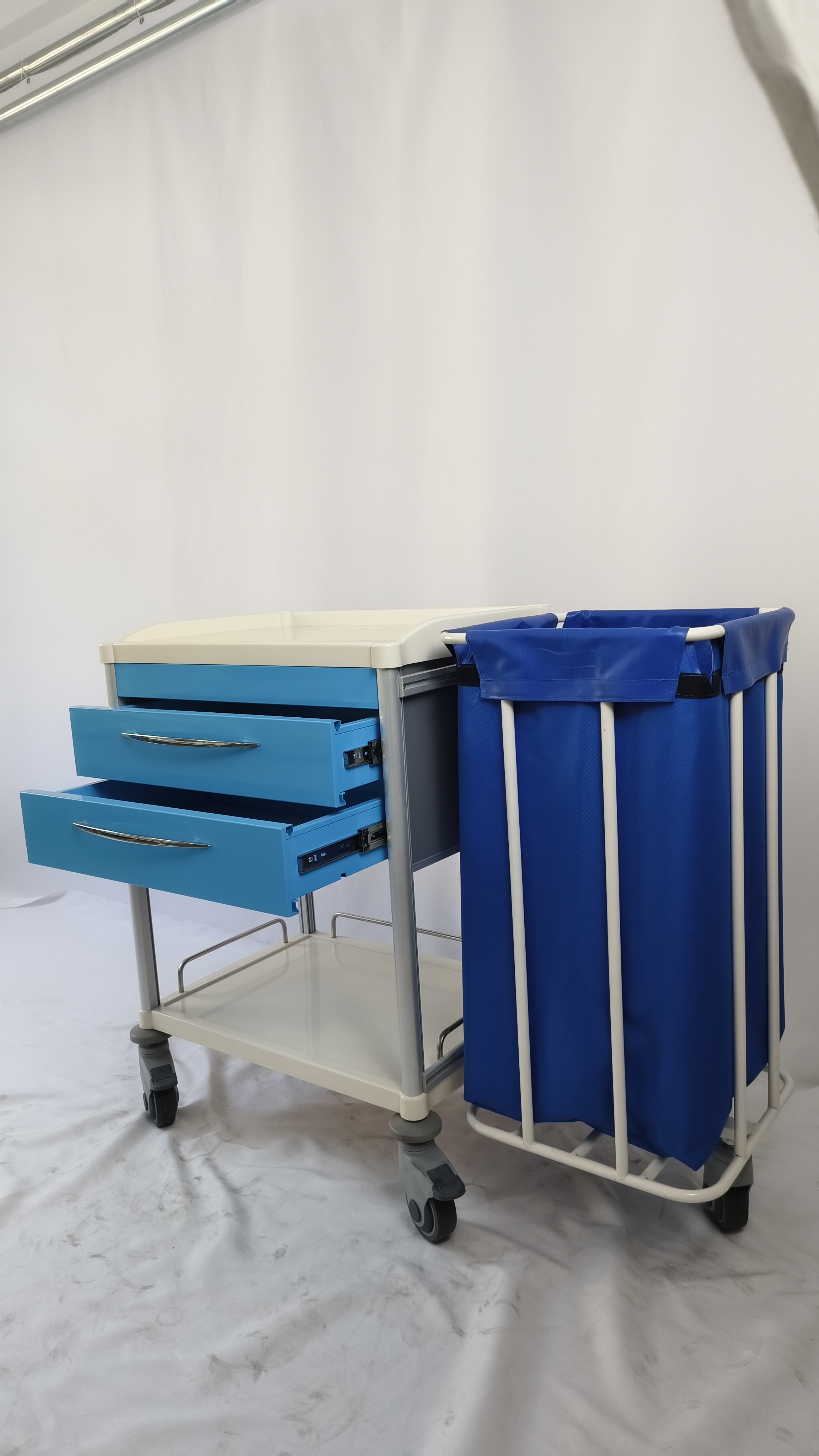 Stainless Steel Morning Care Trolley