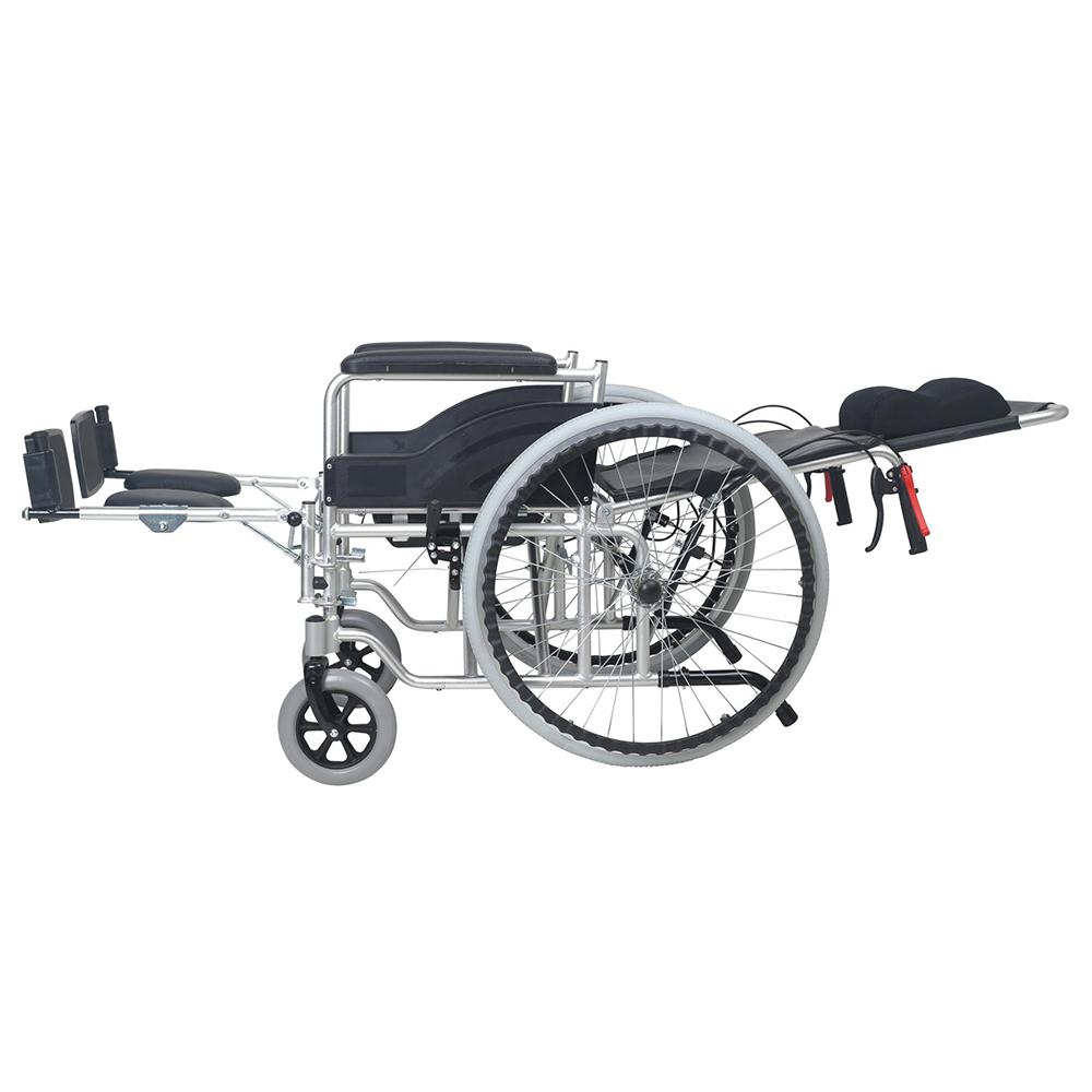 Aluminum Alloy Full Reclining Wheelchair