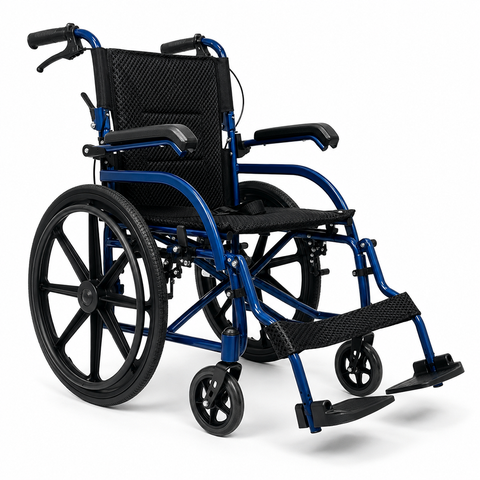 20-Inch Soft Seat Manual Wheelchair