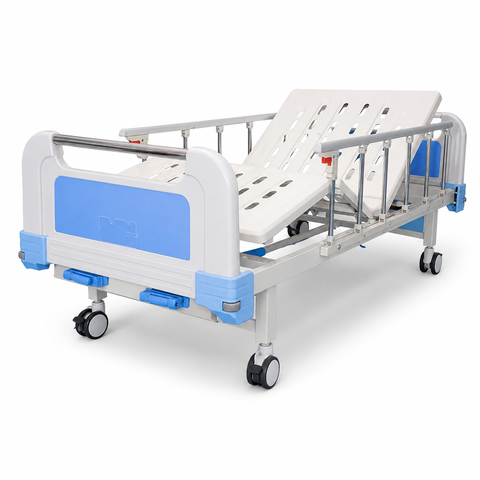 Composite Headboard Two-Function Manual Hospital Bed