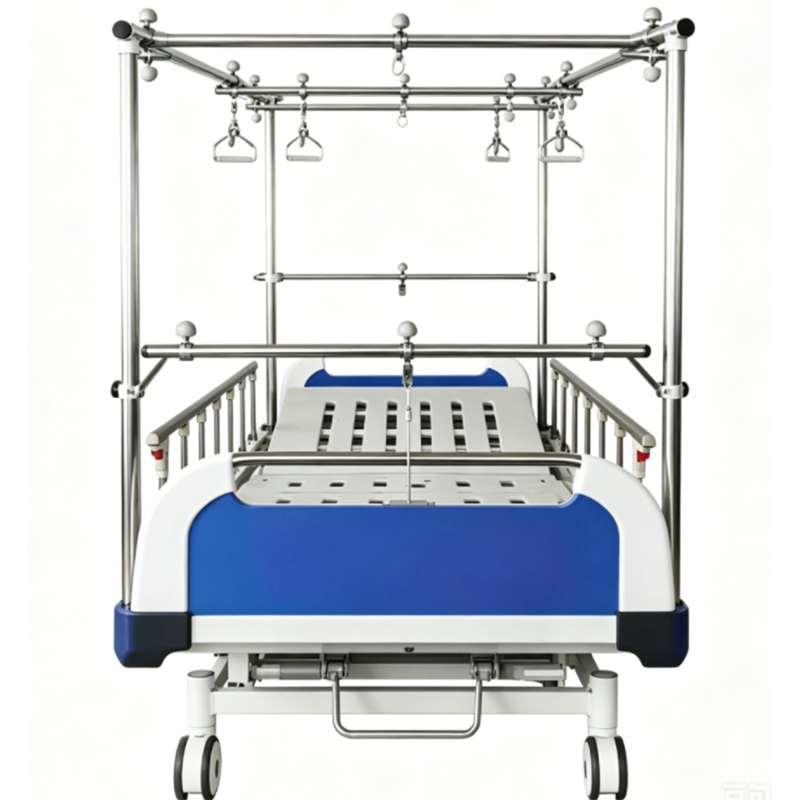 Composite Head Three-rotation Orthopedic Traction Bed