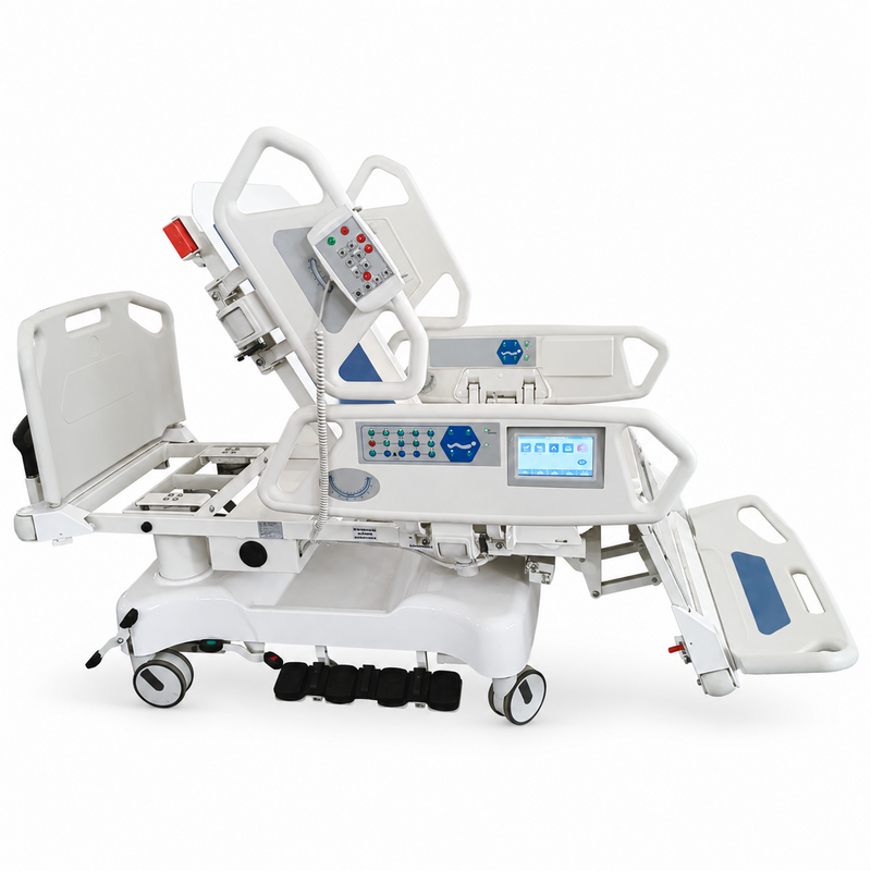 10-Function Electric ICU Hospital Bed with Weighing System