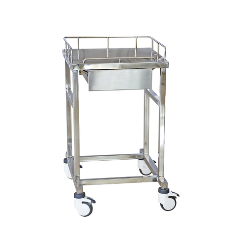 Stainless Steel Small Drawer Instrument Cart