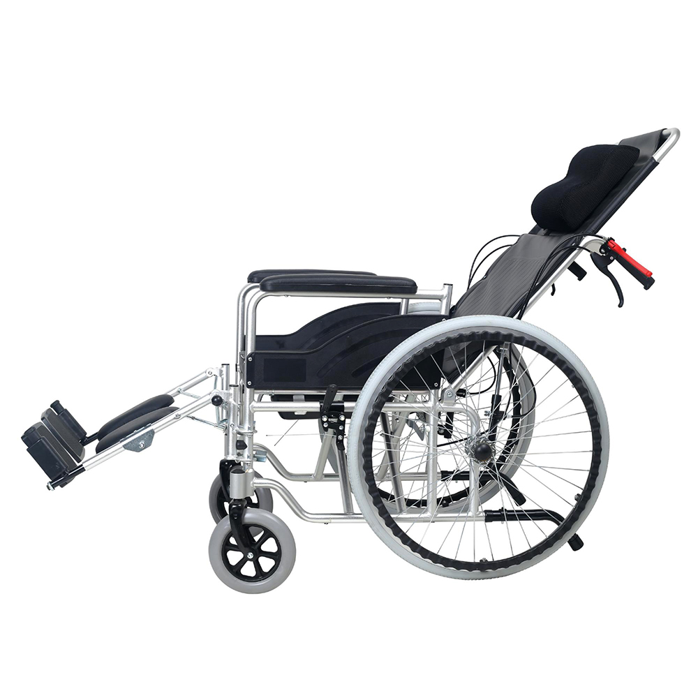 Aluminum Alloy Full Reclining Wheelchair