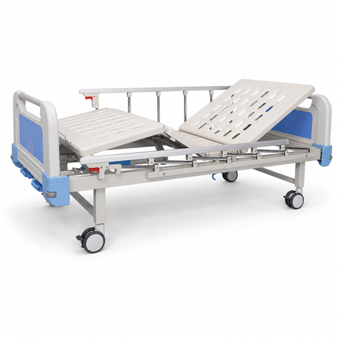 Composite Headboard Two-Function Manual Hospital Bed