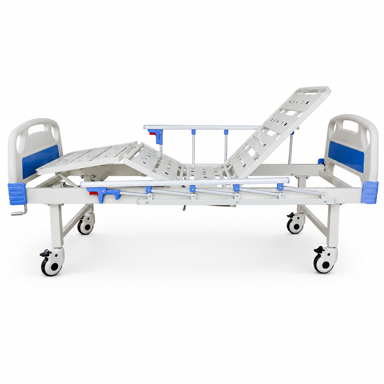 Punching Of Strip Steel Two-Function Manual Hospital Bed