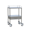 Stainless Steel Big Drawer Instrument Cart