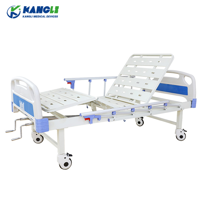 Punching Of Strip Steel Two-Function Manual Hospital Bed