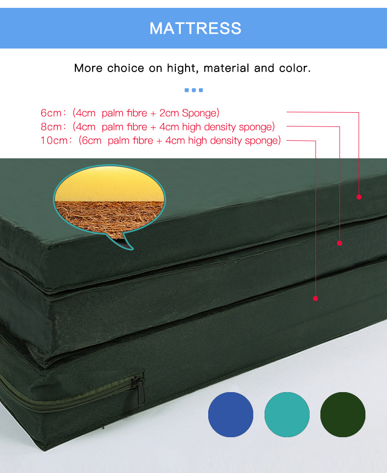 Strip Steel Two-Function Manual Hospital Bed (8).jpg
