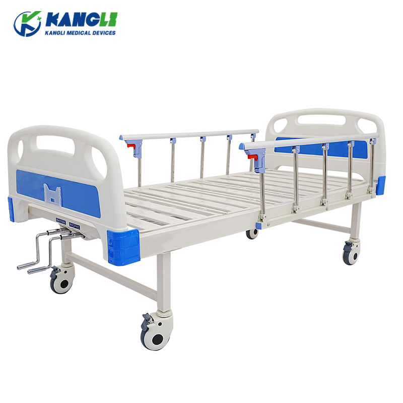 Strip Steel Two-Function Manual Hospital Bed