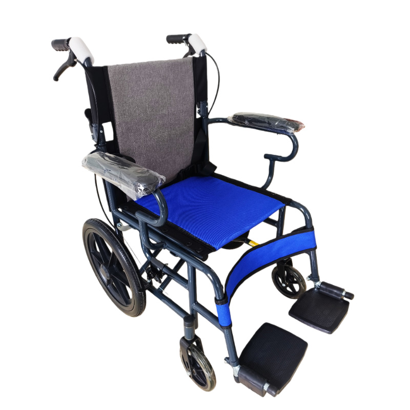 Carbon Steel Manual Wheelchair 16''