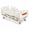 Two-Function Center Brake Manual Hospital Bed With Wood Grain Bedhead