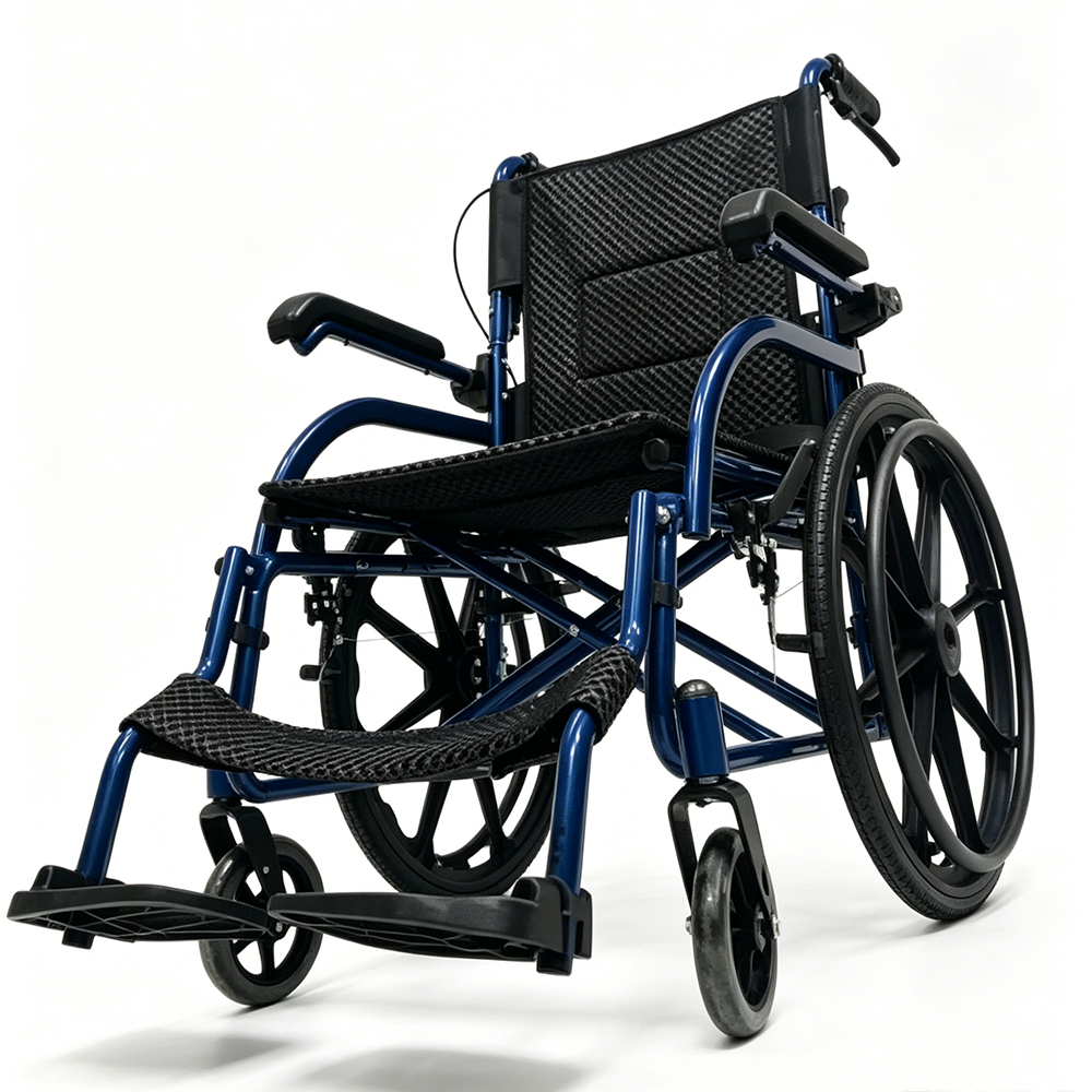 20-Inch Soft Seat Manual Wheelchair