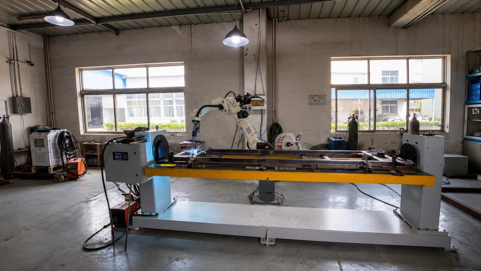 Robotic Automatic Welding Operation