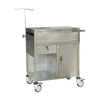 Stainless Steel Single-Door Emergency Trolley