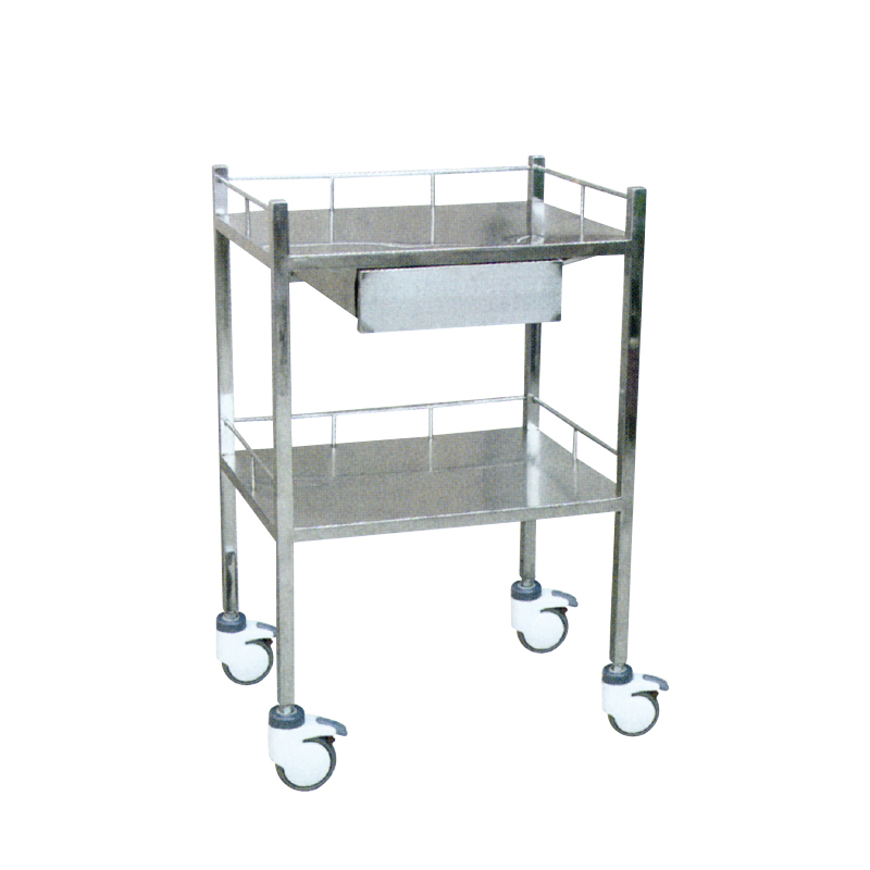 Stainless Steel Large Drawer Treatment Cart