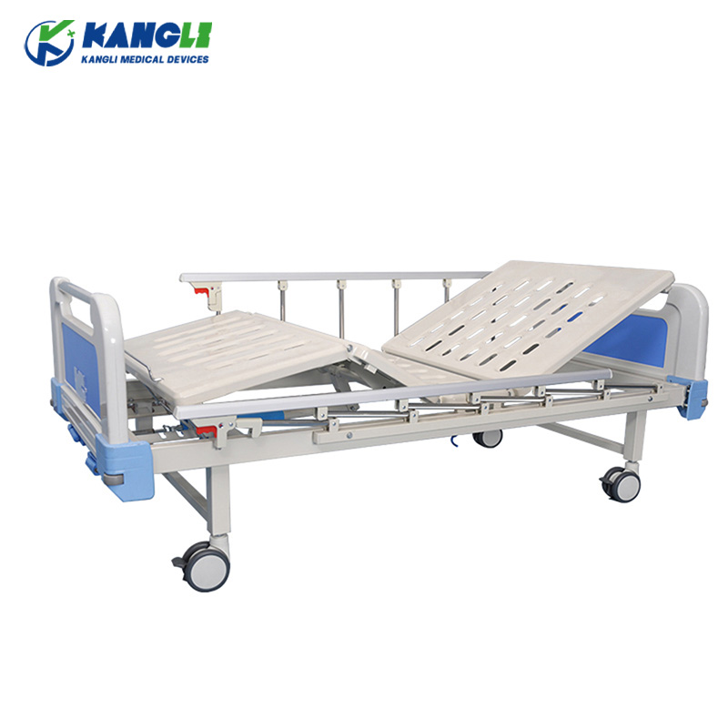 Composite Headboard Two-Function Manual Hospital Bed