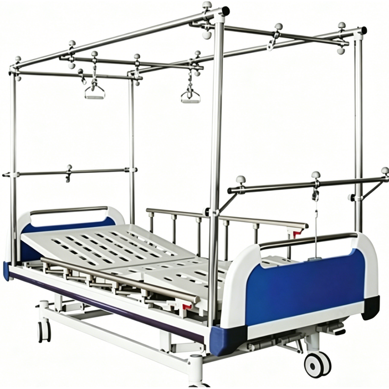 Composite Head Three-rotation Orthopedic Traction Bed