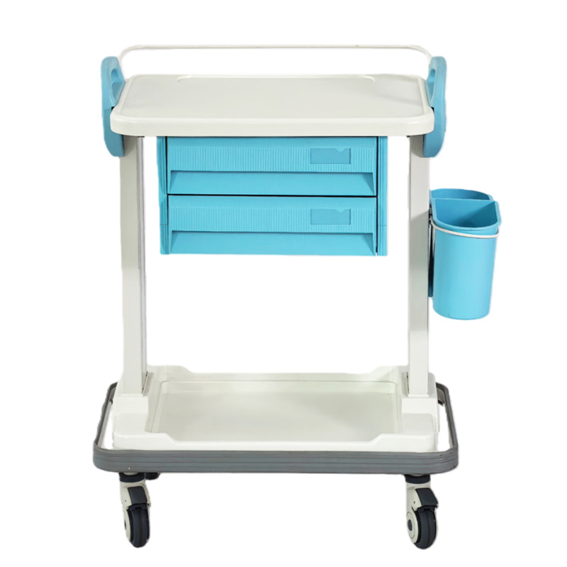 Two Drawer Blue Rescue Trolley