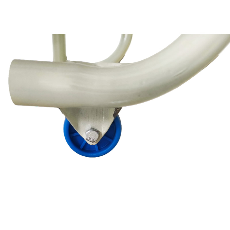 Blue Foldable Attendant Chair