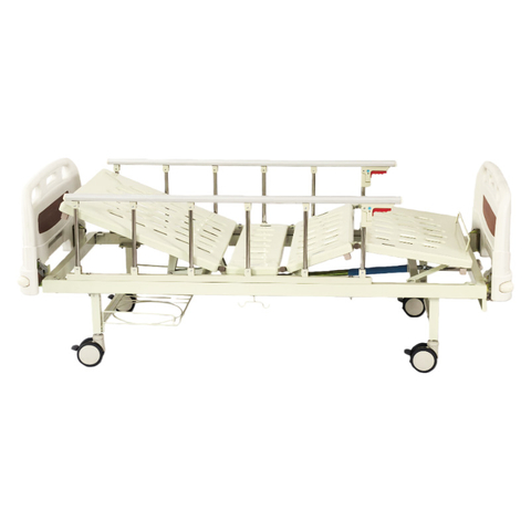 Two-Function Manual Hospital Bed With Unattached Brake