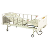 Two-Function Center Brake Manual Hospital Bed With Square Headboard