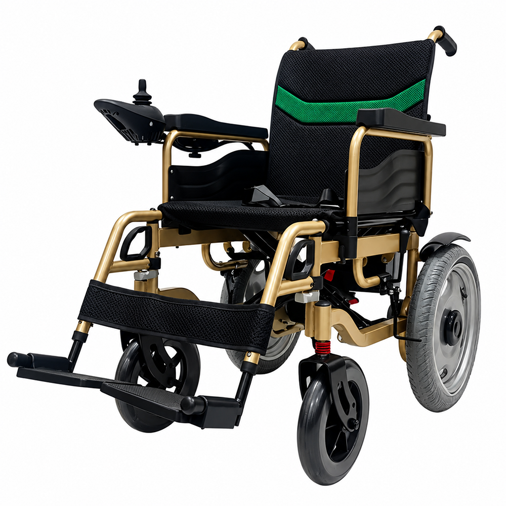 Steel Tube Electric Wheelchair