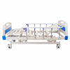 Three-Function Manual Bed With Aluminum Alloy Guardrails