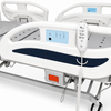 Three-Function Electic Hospital Bed With Grey Bedhead