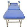 Blue Foldable Attendant Chair Without Blue Wheels