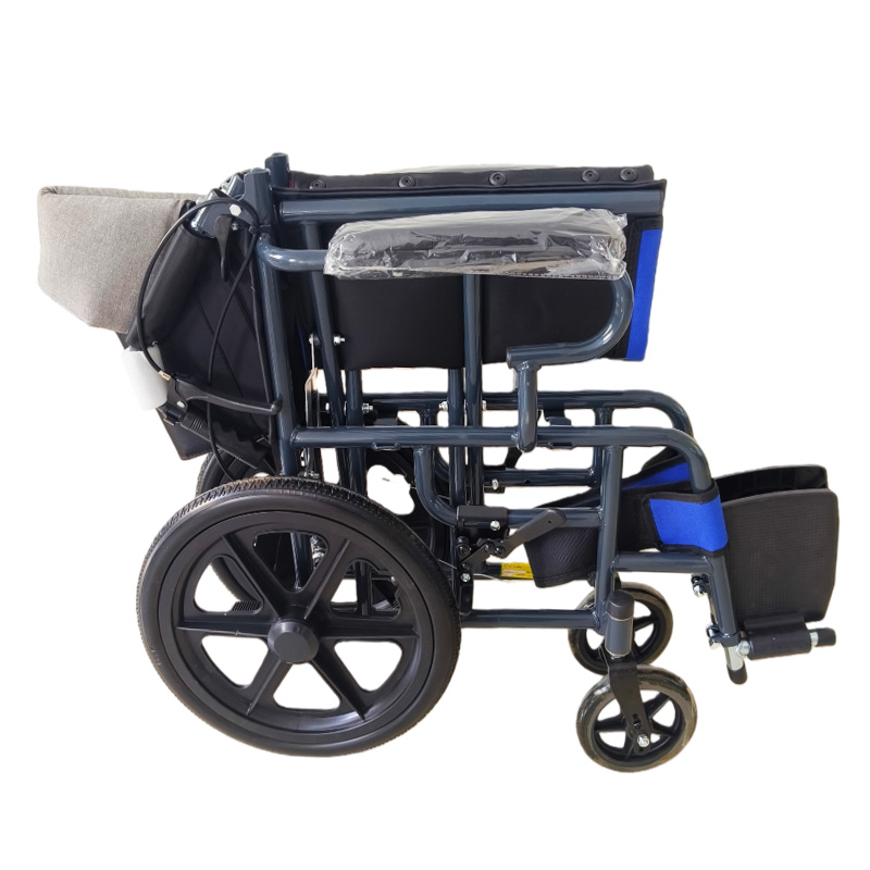 Carbon Steel Manual Wheelchair 16''