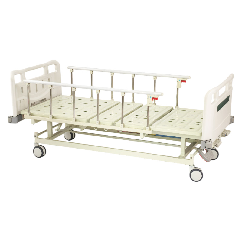 Integrated Stamping Two-Function Manual Hospital Bed