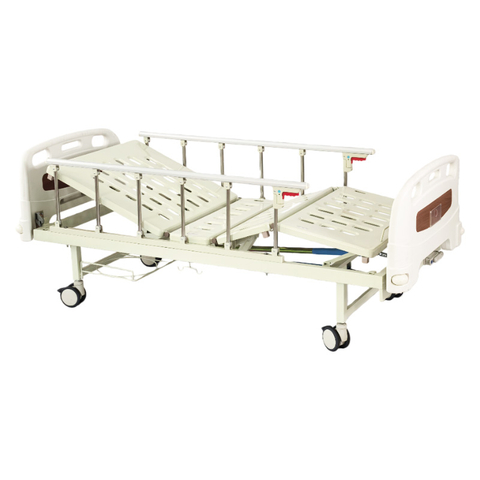 Two-Function Manual Hospital Bed With Unattached Brake