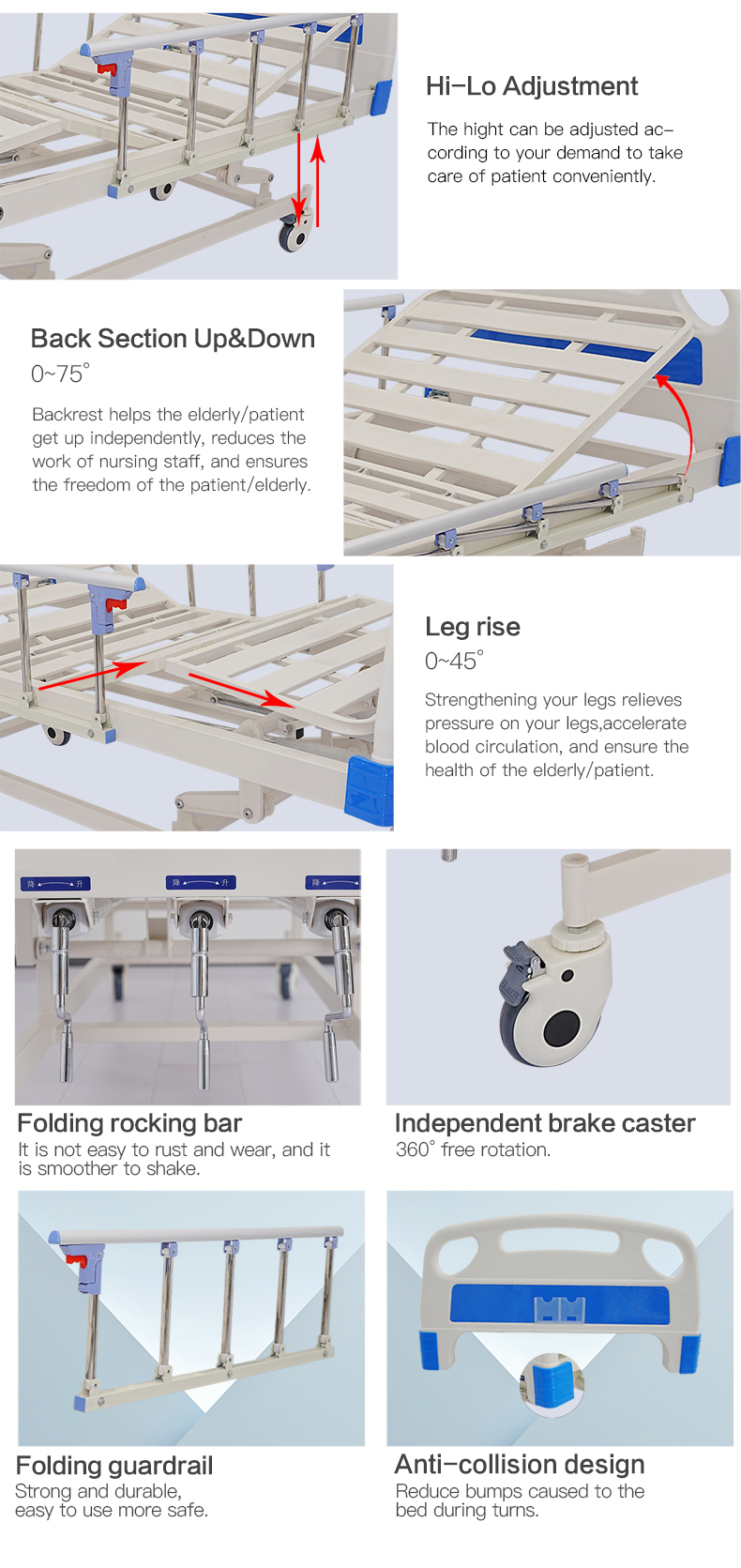 Three-Function Manual Bed With Aluminum Alloy Guardrails (3).jpg
