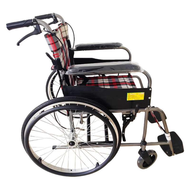 Aluminum Alloy Manual Wheelchair 22''
