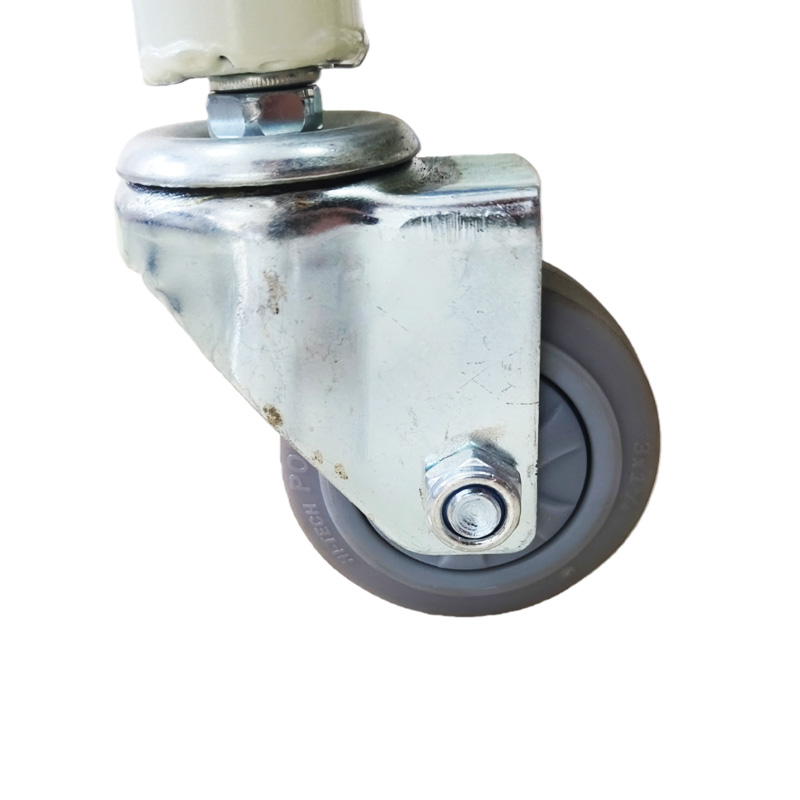 Brown Stainless Steel Attendant Chair