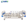 Three-Function Manual Bed With Aluminum Alloy Guardrails