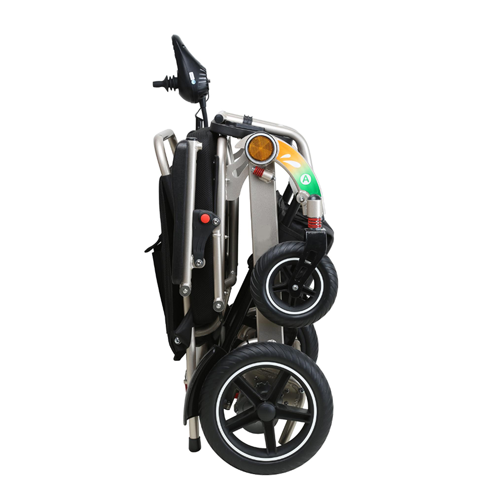 Aluminum Alloy Electric Wheelchair with Lithium Battery