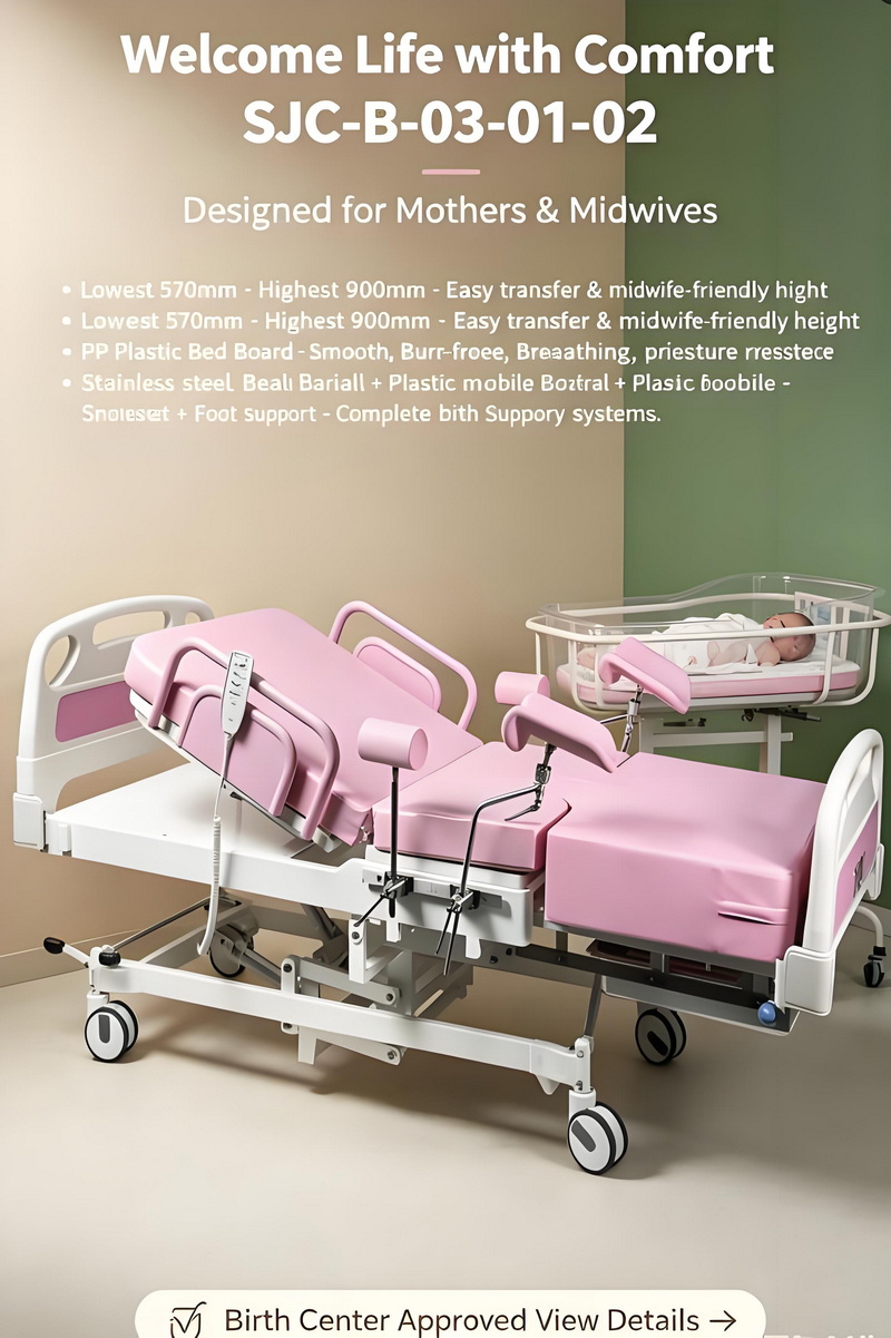 Professional Electric Obstetric Delivery Bed for Hospitals And Maternity Centers (1)