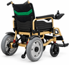 Steel Tube Electric Wheelchair with Foldable Frame