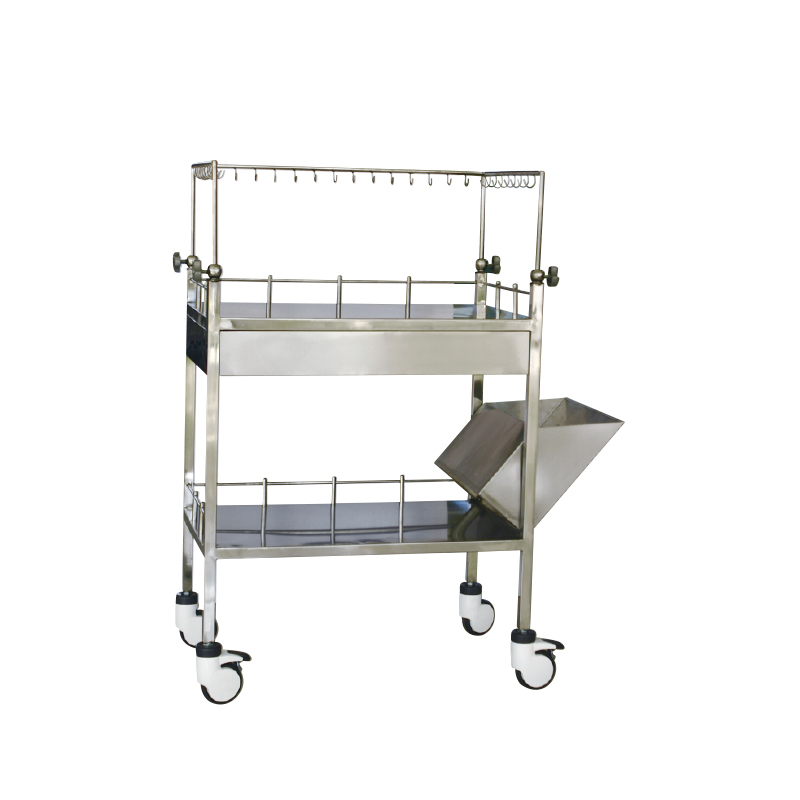 Stainless Steel Single-Layer Infusion Cart