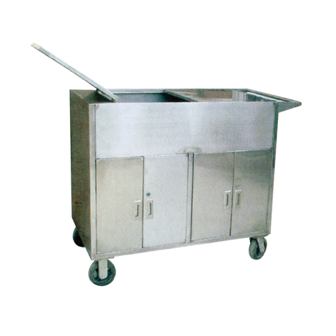 Stainless Steel Enclosed Delivery Cart