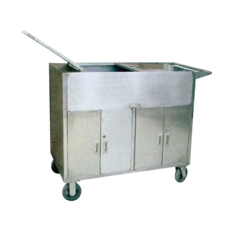 Stainless Steel Enclosed Delivery Cart