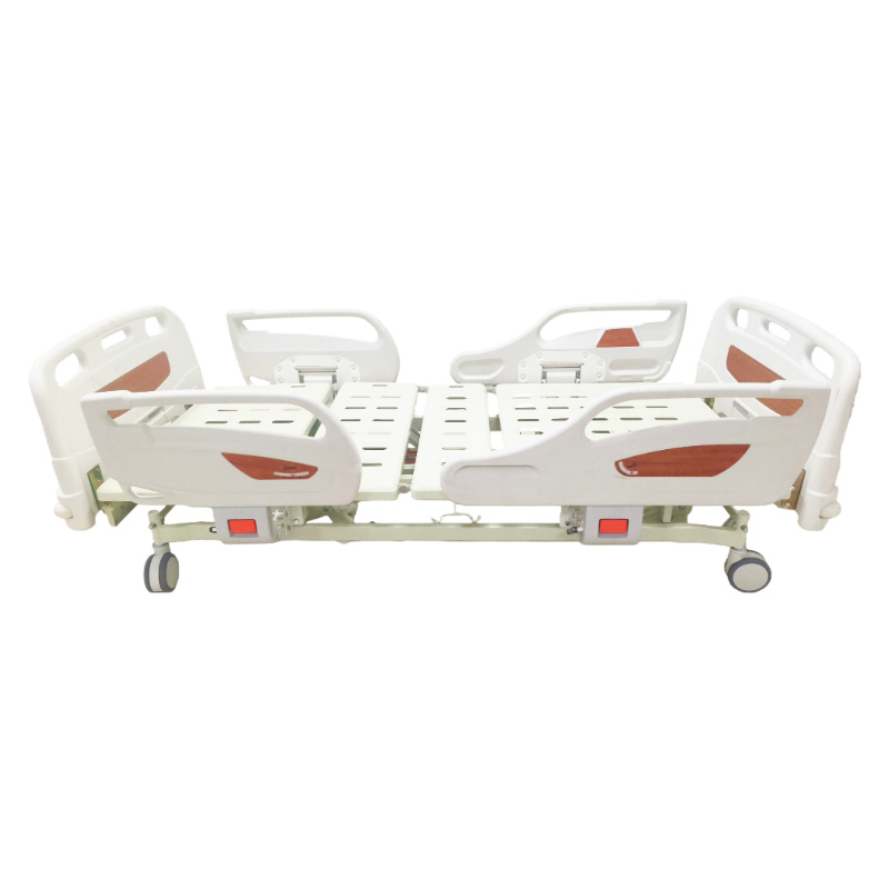 Three-Function Manual Bed With Abs Guardrails